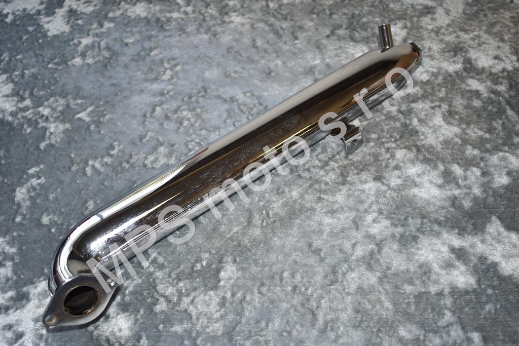 Výfuk úplný 550/držák zahlý 90°