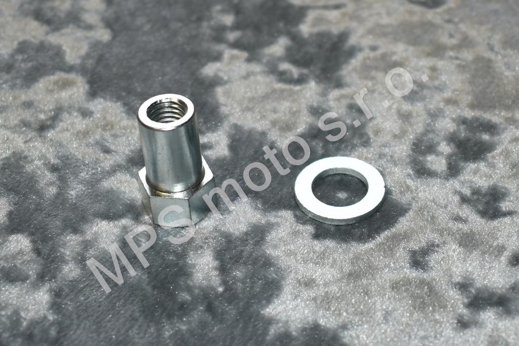 Matice hlavy M 10 osazená +podložka (Pérák/Kýv.)