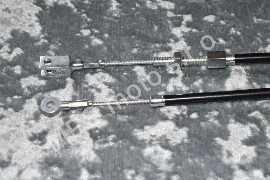 Bowden zadní brzd. ČZ SKUTR 501 (oko-vidlička)