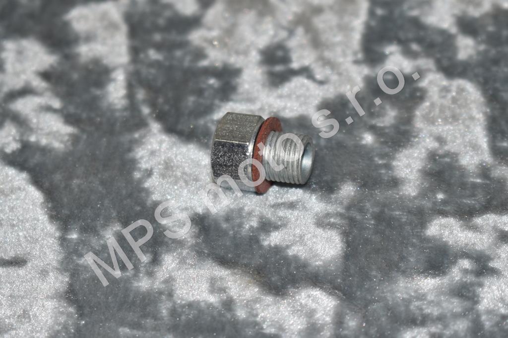 Uzavírací šroub (zátka pod hlavní trysku)