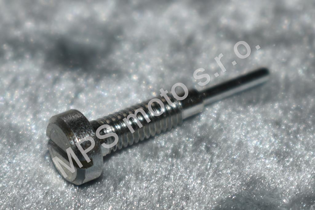 Dorazový šroub šoupátka
