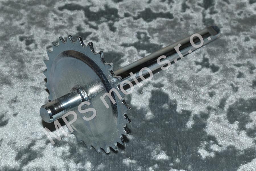 Hřídel šlapadel svařený B 210