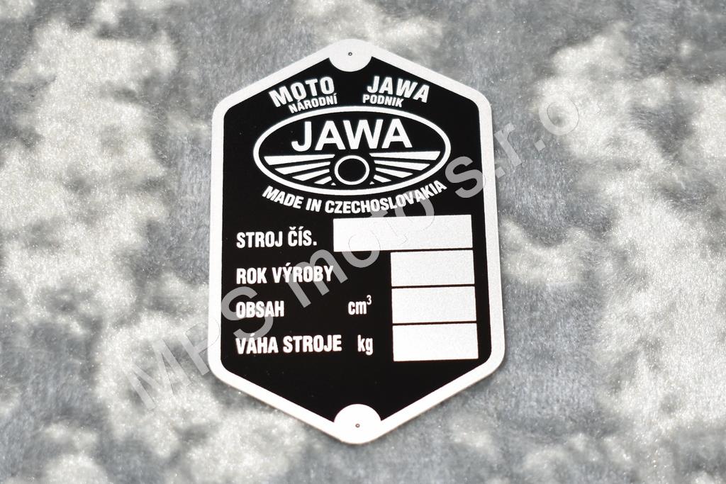 Typový štítek rámu  Pérák typ 18 (585517)