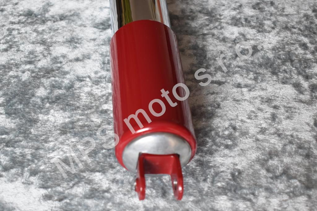 Tlumič zadní s vidličkou J/ČZ-červený