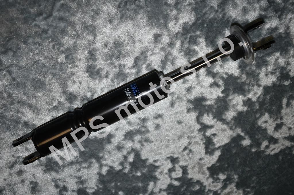 Těleso zadního tlumiče s vidličkou J-ČZ ( bez krytů,bez pružiny a kroužků) - barva ČERNÁ