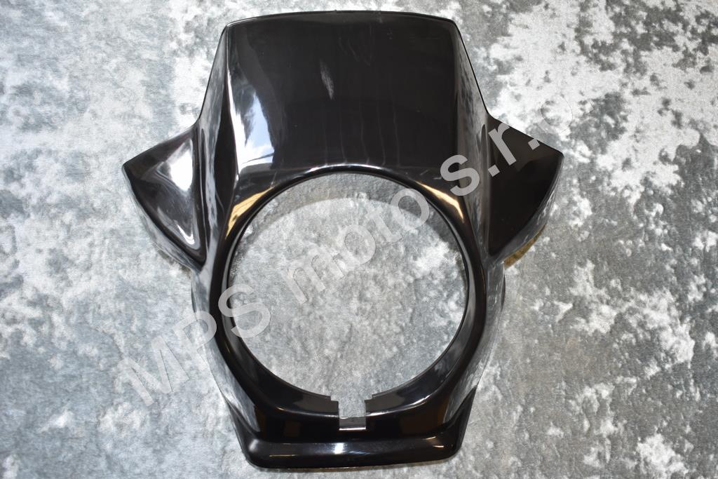 Kryt světlometu černý surový výlisek