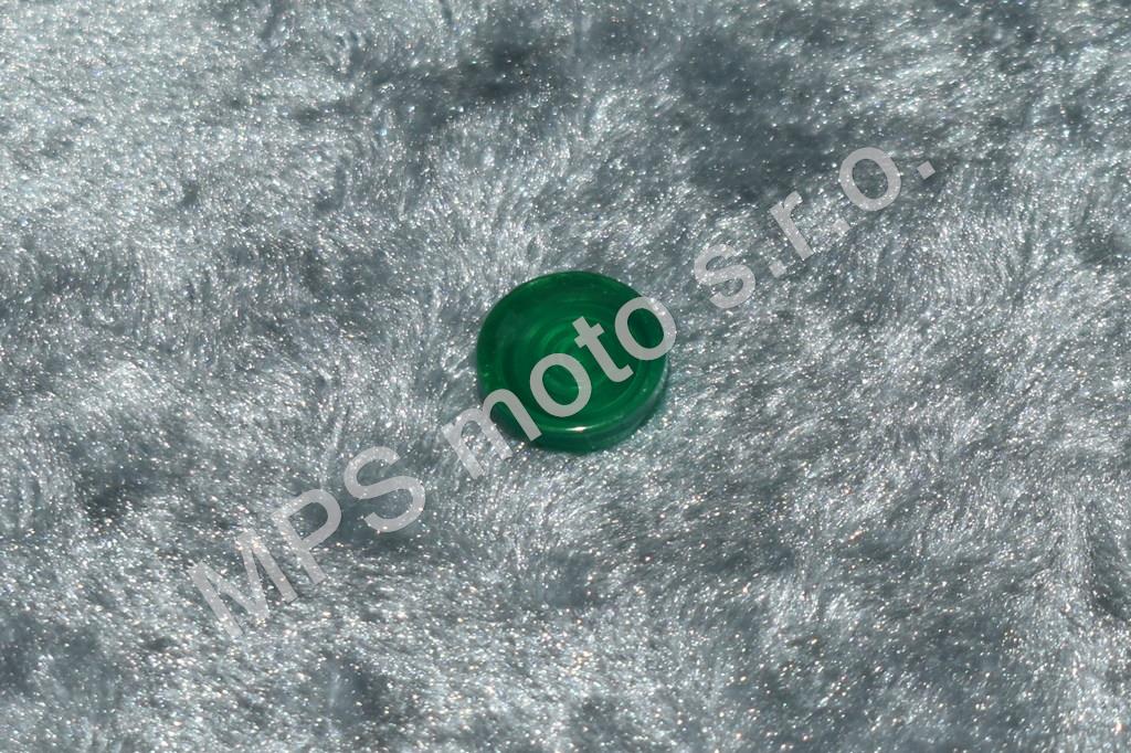 Sklo kontrolky zelené