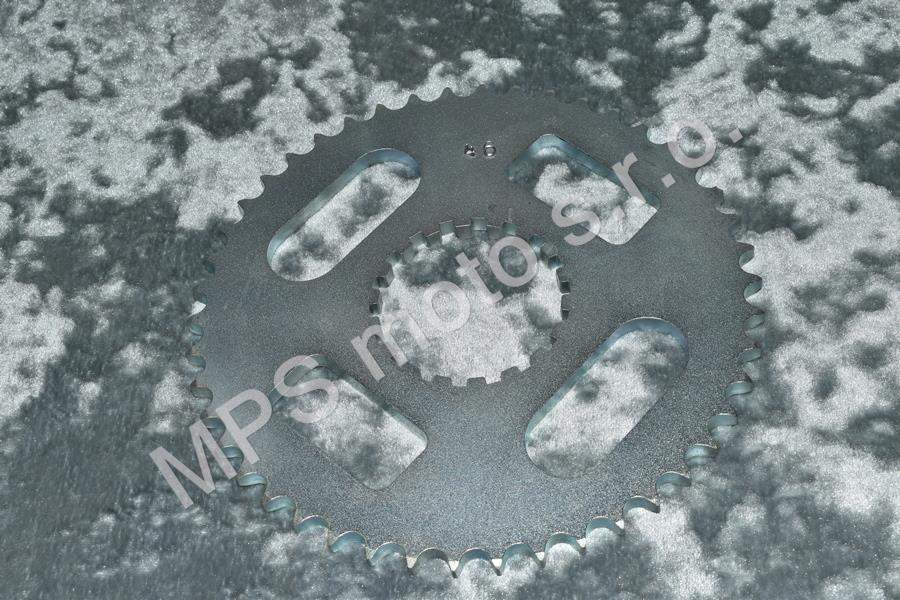 Ozubené kolo rozety Kýv.-talíř na přelisování 46z (pálená)