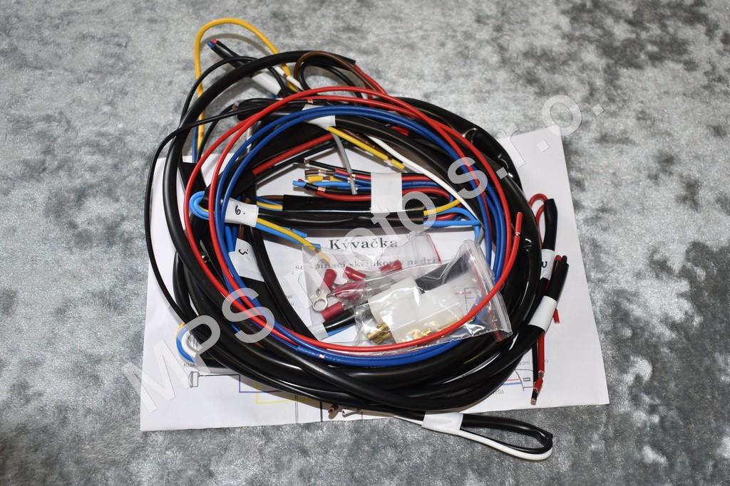 Hlavní svazek kabelů Kývačka (sp. v nádrži)