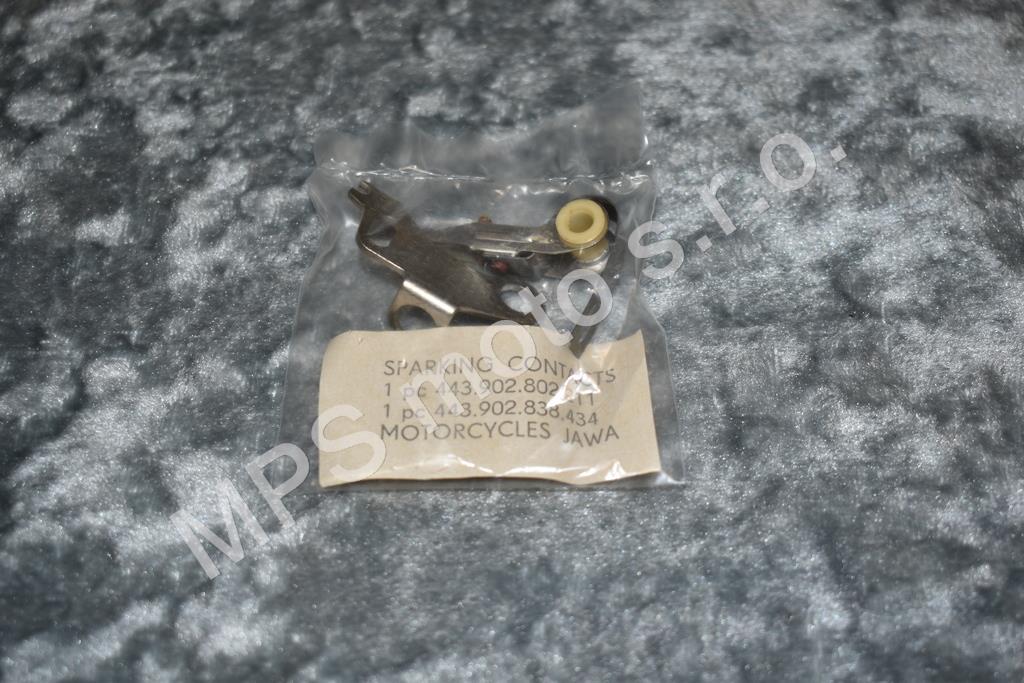 Držák kontaktu + raménko (pár) - ORIGINÁL ČR