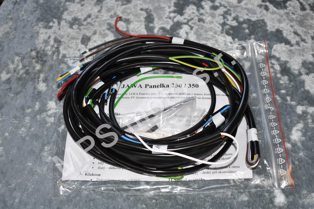 Hlavní svazek kabelů Panelka