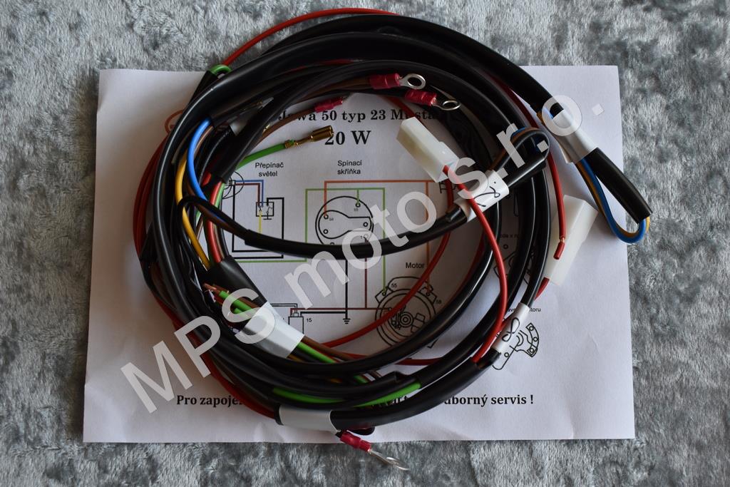 Hlavní svazek kabelů J 23 - 20W