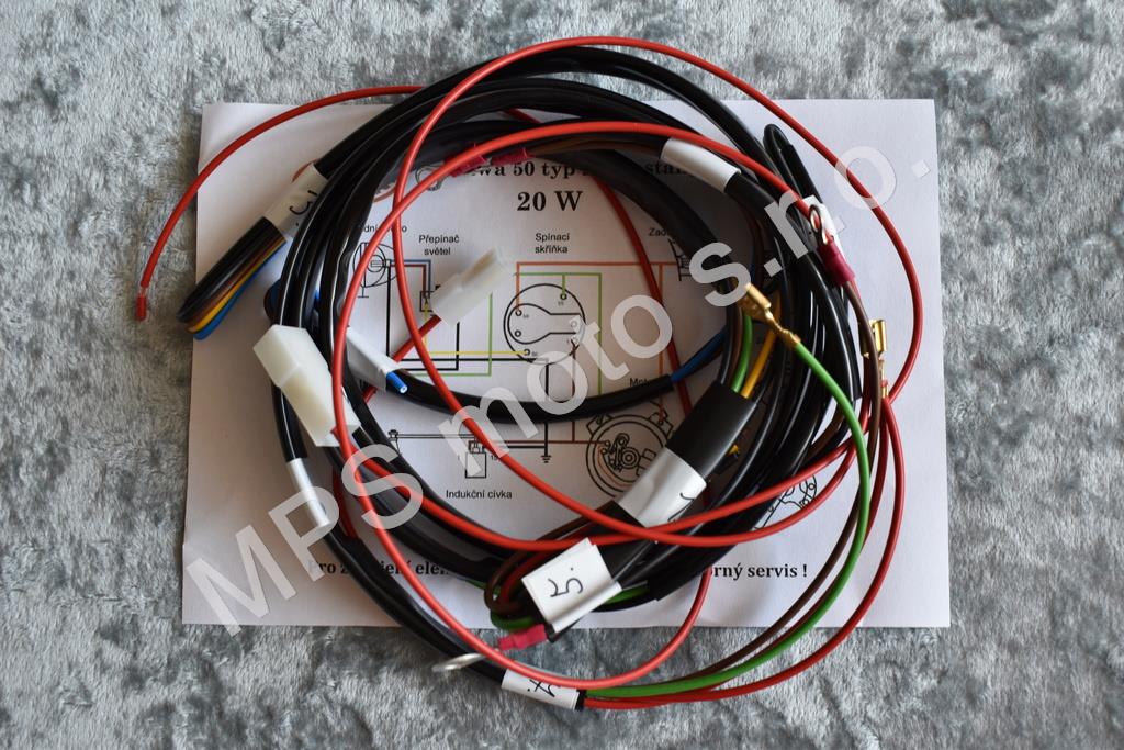 Hlavní svazek kabelů J 20/21 - 20W