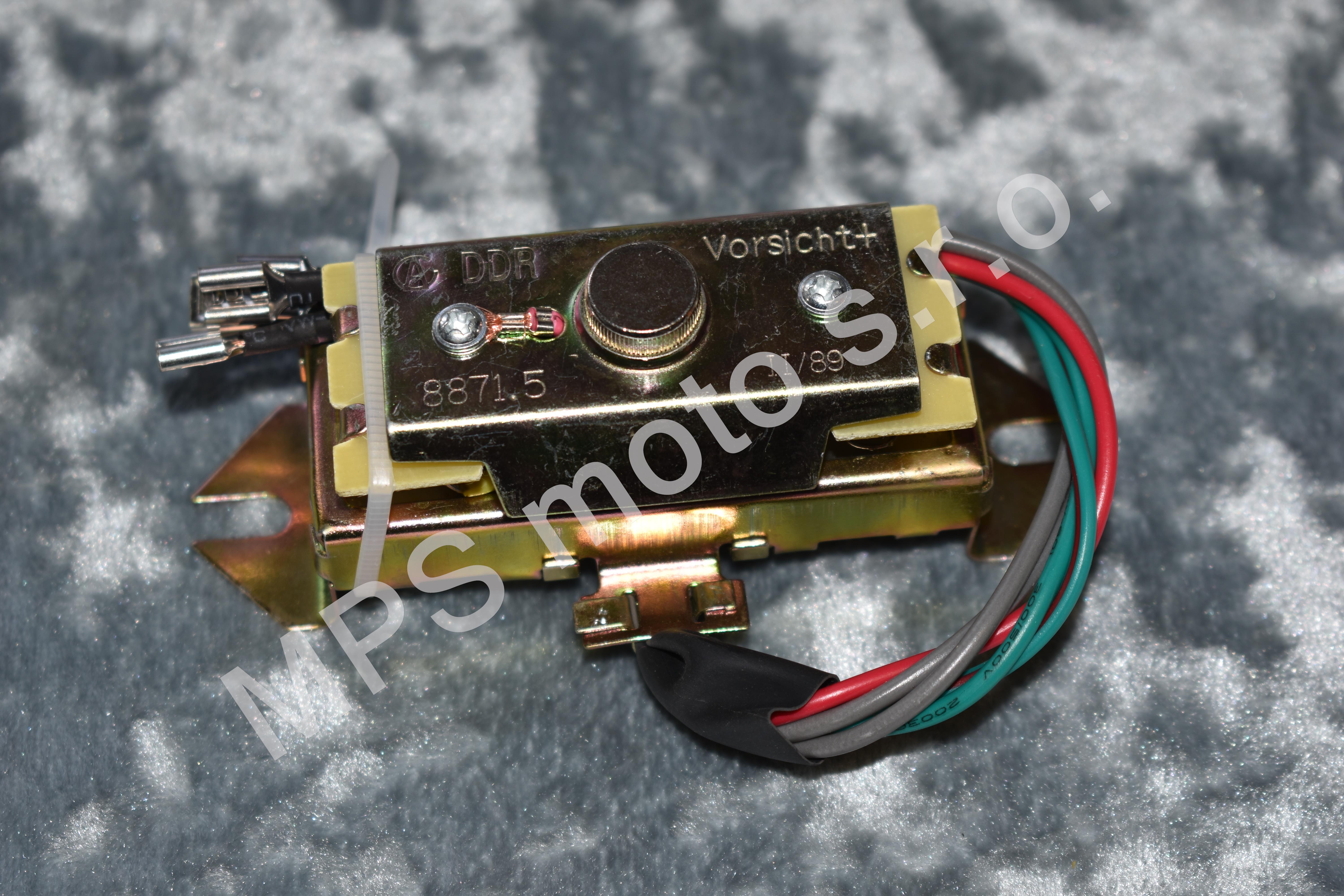 Nabíjecí ústrojí 6V