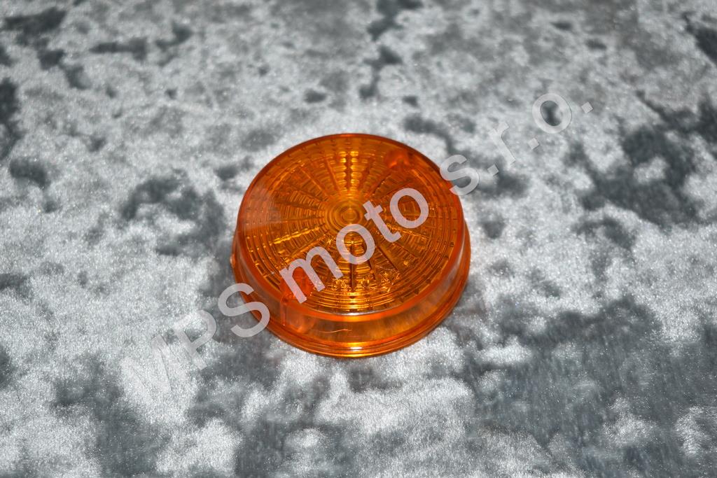 Sklo směrovky kulaté - zadní