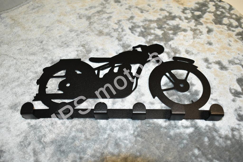 Věšák Mustang,černý mat