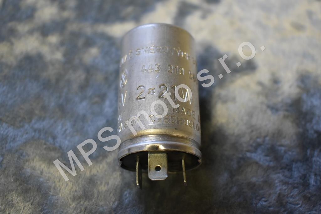 Přerušovač směrovek 6V 2x21W