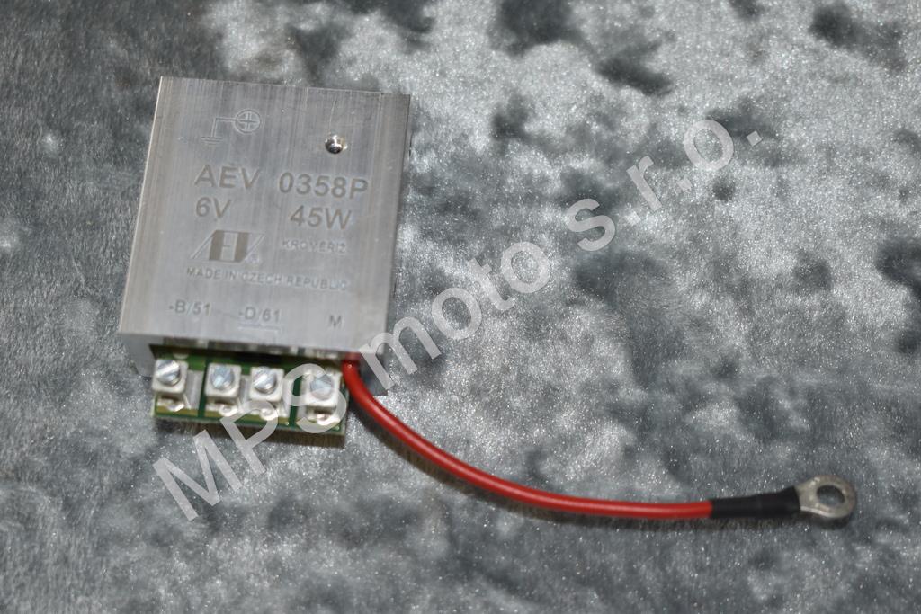 Regulátor 6V 45W (AEV) + pól