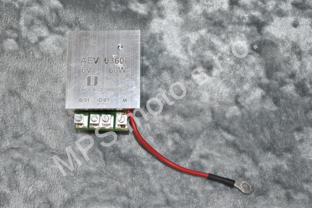 Regulátor 6V 60W (AEV) + pól