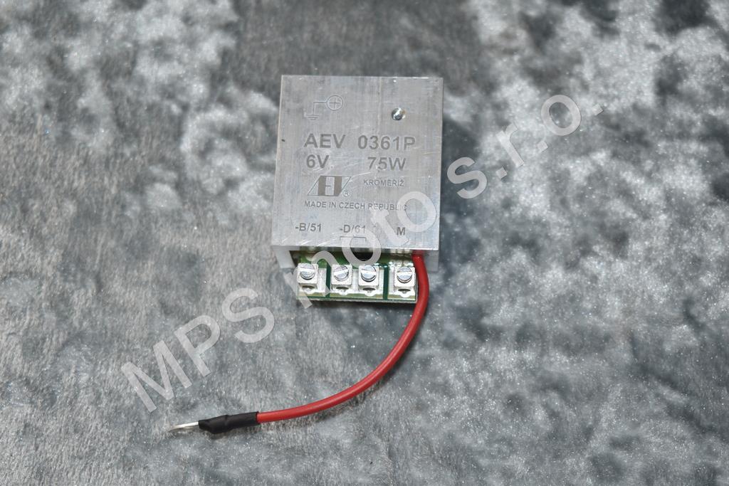 Regulátor 6V 75W (AEV) + pól