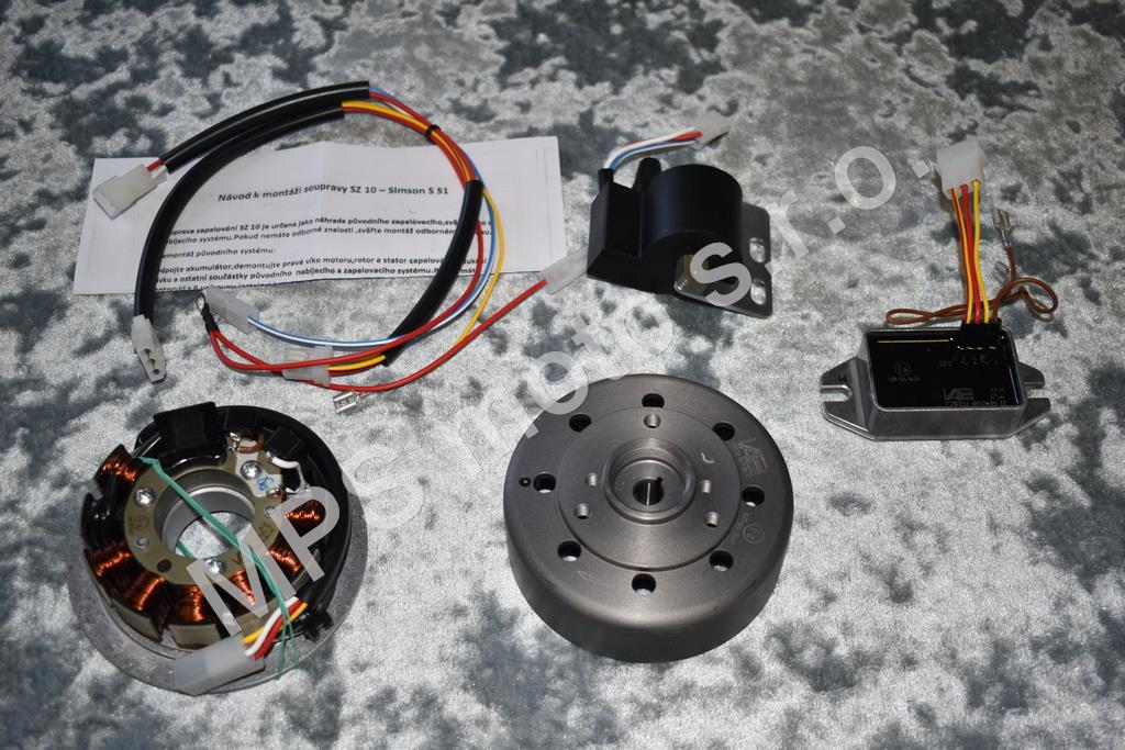 Souprava zapalování Simson