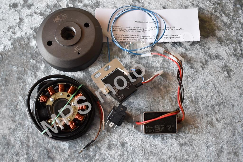 Souprava zapalování  CZ 125/150 C