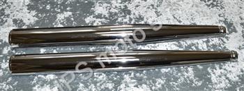Tlumič výfuku úplný - 103cm bez prolisu (pár) TW