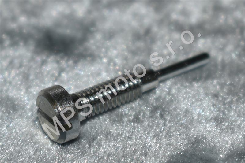 Dorazový šroub šoupátka