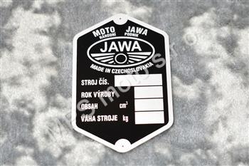 Typový štítek rámu  Pérák typ 18 (585517)