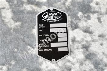 Typový štítek rámu Pionýr/B207 (585505)