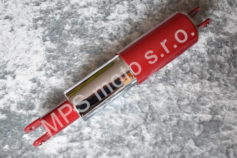 Tlumič zadní s vidličkou J/ČZ-červený