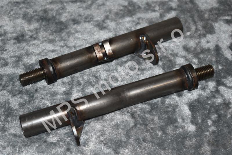 Držáky předních stupaček (trubky) Kýv./Pan. 350 - SUROVÉ (pár)