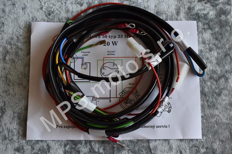 Hlavní svazek kabelů J 23 - 20W