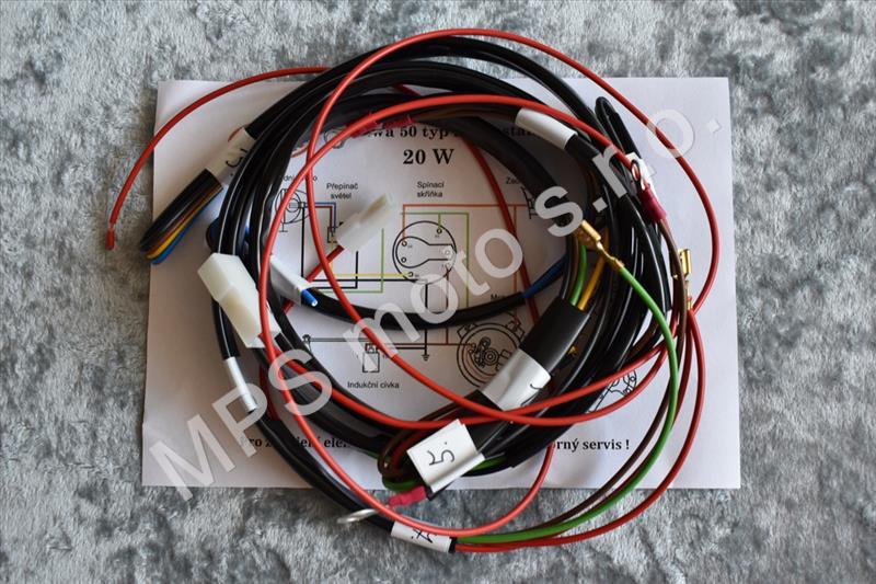 Hlavní svazek kabelů J 20/21 - 20W