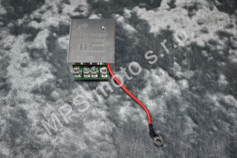 Regulátor 12 150W/Velorex (AEV) + pól