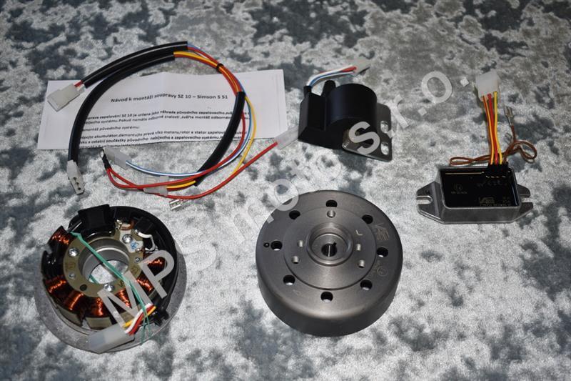 Souprava zapalování Simson