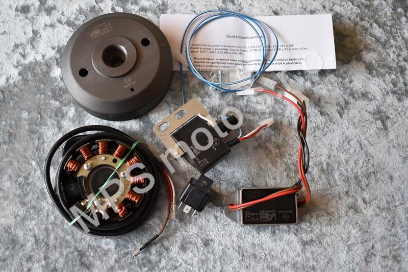 Souprava zapalování  CZ 125/150 C